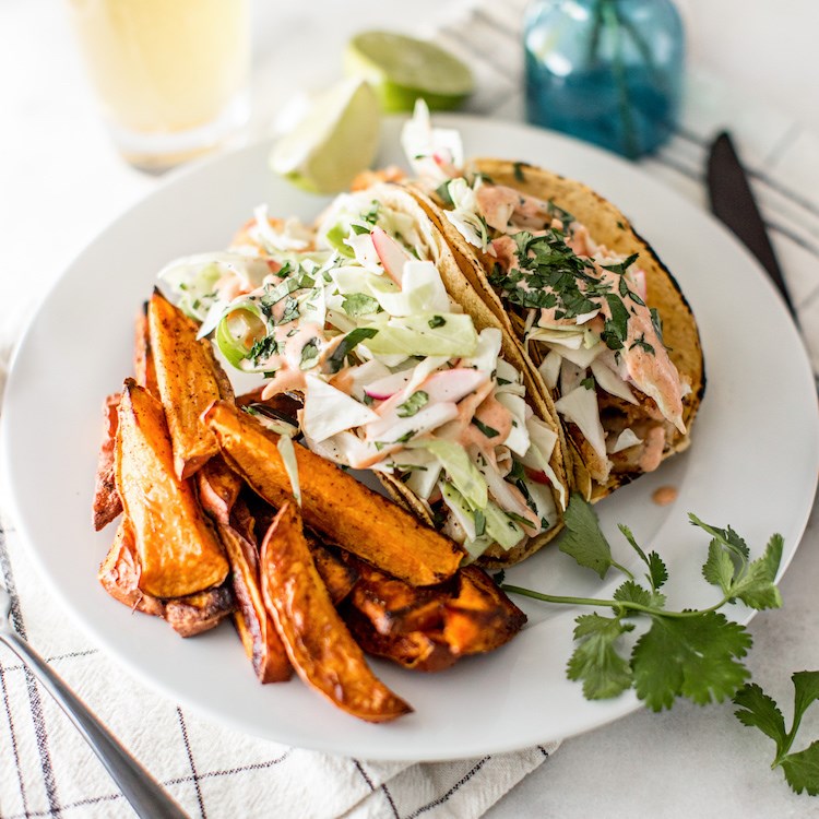 Picture of Ancho-Lime Fish Tacos 